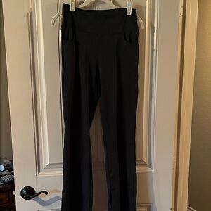 Women's Black High-Waisted Pants/Yoga Pants